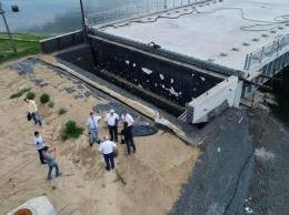 "Горе-строители": в Одесской области деформировался мост через Сухой лиман