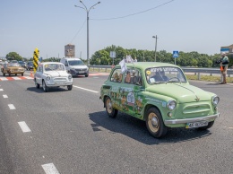 В Днепропетровской области прошел необычный автопробег (фото)