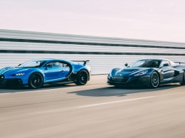 Bugatti и Rimac официально стали партнерами в создании гиперкаров