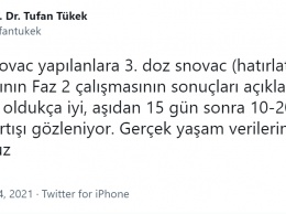 Ученые считают, что после третьей дозы вакцины Sinovac число антител против коронавируса растет в десятки раз