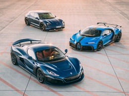 Официально: Rimac и Bugatti объединились в единого производителя гиперкаров Bugatti-Rimac, 55% которого принадлежат Rimac, а 45% - Porsche