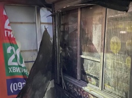 В Харькове сожгли четыре табачных ларька