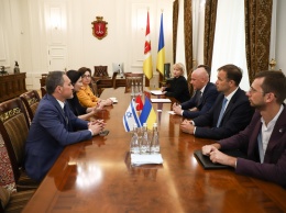 Мэр Одессы встретился с делегацией Государства Израиль. Фото