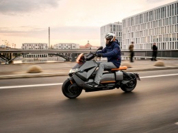 BMW представили футуристичный электро скутер с запасом хода до 130 км