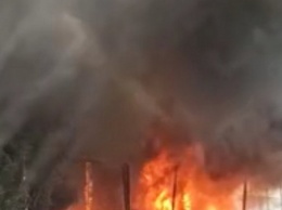 Во время пожара на комбинате "АрселорМиттал Кривой Рог" пострадала женщина