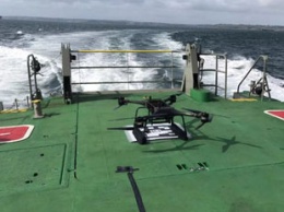 Британский флот тестирует беспилотники для спасения утопающих