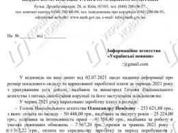 Главы НАПК Новиков за июнь получил зарплату более 250 тысяч гривен. Это в 42 раза больше минимальной зарплаты