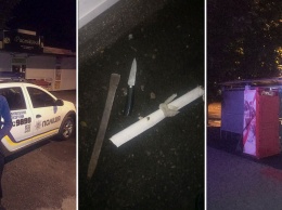 В Никополе 42-летний мужчина пытался вскрыть торговый холодильник с напитками