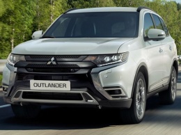 Кроссовер Mitsubishi Outlander получил незначительные обновления