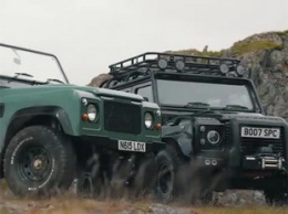 В Великобритании построили электрические Land Rover Defender на базе Tesla