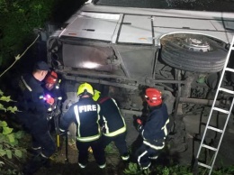 Под Ривне перевернулся автобус Киев-Вроцлав: много пострадавших (фото)