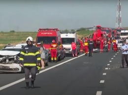 Масштабное ДТП в Румынии: столкнулись 55 авто