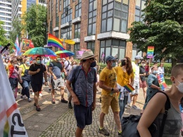 В Берлине прошел русскоязычный ЛГБТ-марш