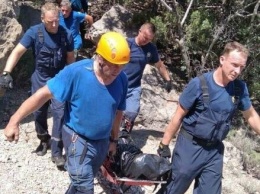 В Крыму мужчина упал в ущелье и погиб