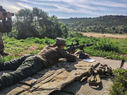 Новую украинскую винтовку начали осваивать снайперы Нацгвардии (ФОТО)
