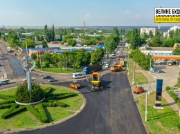 В Николаеве продолжается ремонт дороги М-14 - дошли до Терновского кольца (ФОТО)