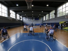​Днепр один из немногих городов Украины, где созданы все условия для тренировок по баскетболу на колясках