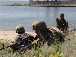 Одесские морские пехотинцы провели учения