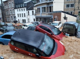 Бельгию накрыла волна новых наводнений (видео)