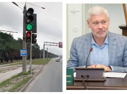 Мэрия Терехова в Харькове доверит ремонт светофора фирме, подозреваемой в кражах из бюджета