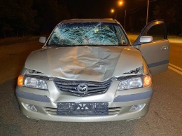 Mazda насмерть сбила пешехода Кривом Роге