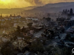 Лесные пожары в Турции. Фоторепортаж