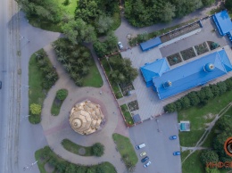 Красивый Кривой Рог: как выглядит Георгиевская колокольня с высоты