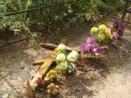 В Кривом Роге вандалы поломали кресты на кладбище в поселке Бажаново