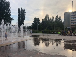 В Скадовске возобновил роботу городской фонтан