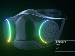 Razer переименовала свою умную защитную маску с RGB-подсветкой в Razer Zephyr и начала принимать заявки на бета-тестирование