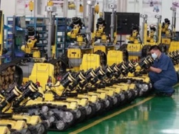Первый в Китае робот-строитель сошел с производственной линии