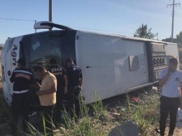 В Турции еще один автобус попал в ДТП, более 30 пострадавших