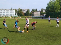 Отборочные игры турнира ДНР по дворовому футболу на Кубок Главы уже начались