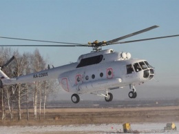 На Камчатке упал туристический вертолет
