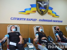 В Киевской области 50 бойцов спецназа сдали кровь для медицинского учреждения