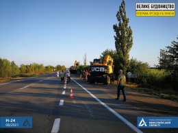 На Николаевщине начался ремонт дороги между Вознесенском и Южноукраинском (ФОТО)