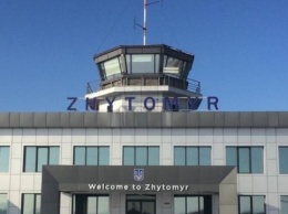 Аэропорт «Житомир» принял первый международный рейс
