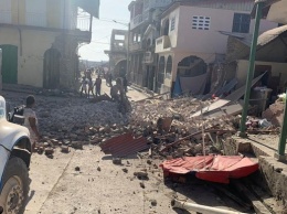 У Гаити произошло землетрясение, есть жертвы