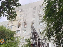 В Запорожской области на пожаре в многоэтажке погибла пенсионерка