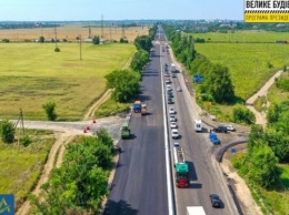 На Николаевщине завершают ремонт трассы Днипро-Николаев