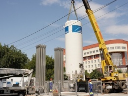 В Виннице устанавливают криогенный газификатор для обеспечения кислородом четырех больниц