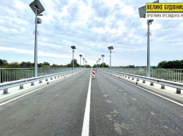 Завершен ремонт моста на выезде из города Чугуева