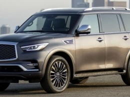 Infiniti QX80 обновился и получил большой экран мультимедийной системы