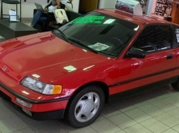 Дилер Honda сохранил купе CRX Si 1991 года с пробегом 1,6 млн км и «родным» мотором