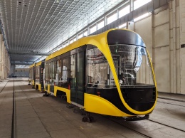 Одесская компания поставила в Киев свой первый низкопольный трамвай