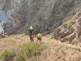 Спасатели помогли туристам, застрявшим на горе под Партенитом