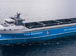 Электрическое грузовое судно компании Yara готовится к первому рейсу без экипажа
