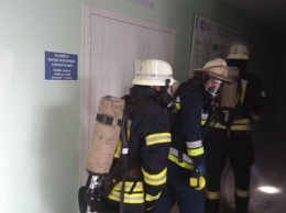 В Волновахе горела больница, эвакуировали 110 человек