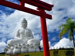 В Бразилии открыли самую большую в мире статую Будды, она выше монумента Христа в Рио