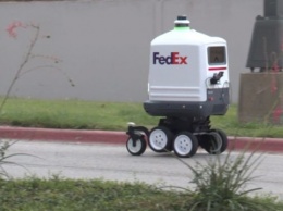Американская логистическая компания тестирует на дорогах автономного робота для доставки